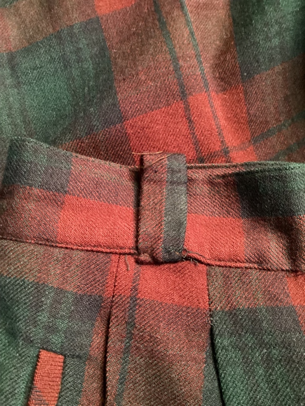 VTG Giorgio Sant'Angelo Plaid Blazer & Pleated Shorts Set - Size 8 - Picture 8 of 12
